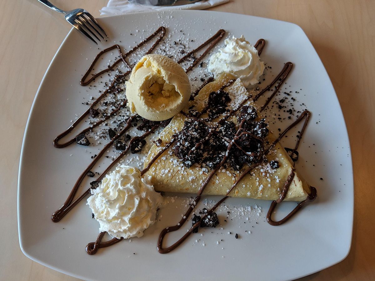 Fettuccine Crepe