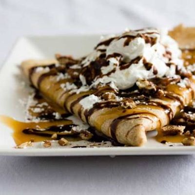 Cream and Honey Crepe