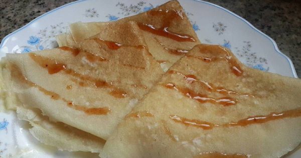 Cream And Honey Crepe