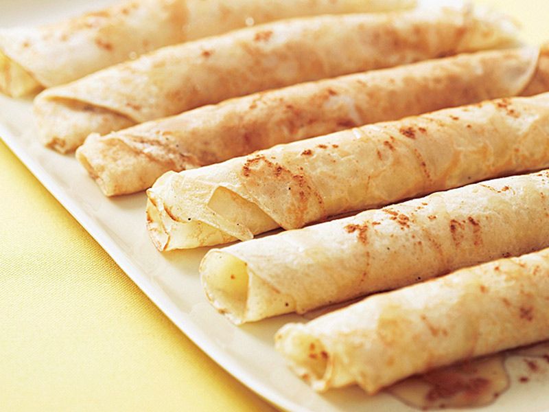 Cream With Honey Crepe