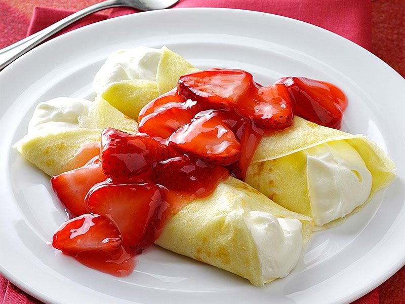 Qeshta And Jam Crepe