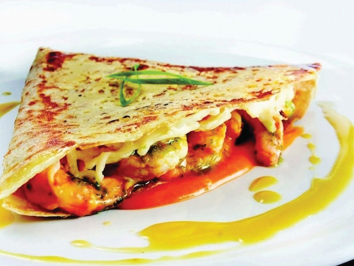 Squid crepe