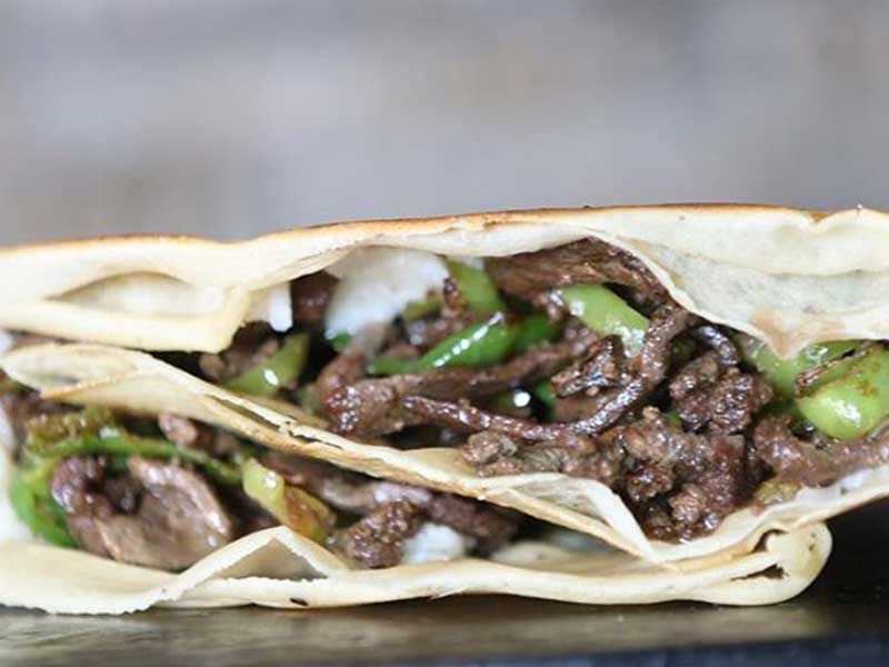 Grilled Liver Crepe