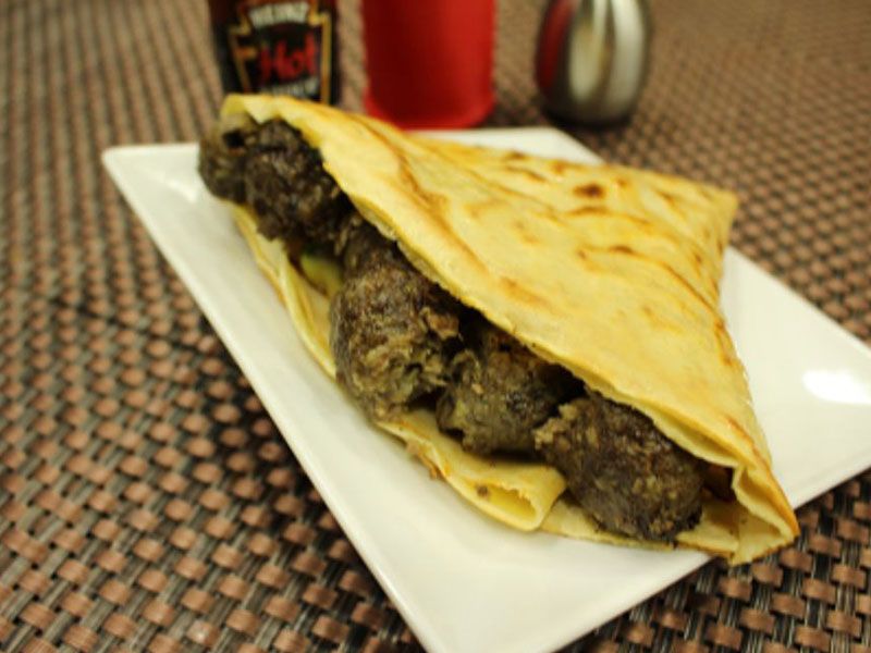 Alexandrian Liver Crepe