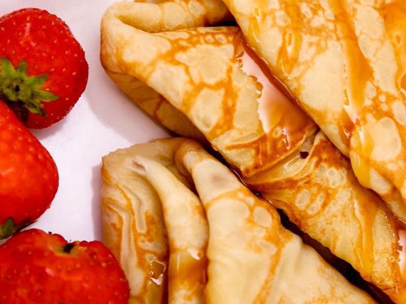 Caramel Crepe