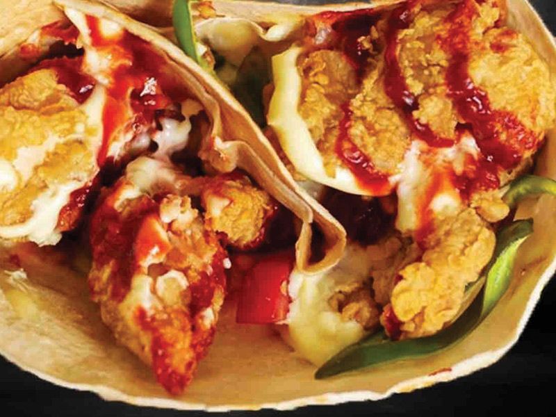 Crispy Chicken Crepe