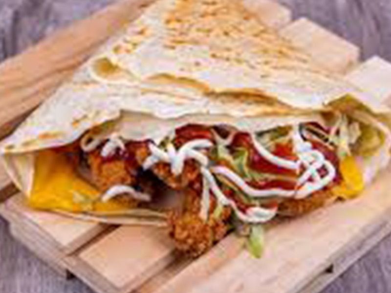 Crispy Chicken Crepe