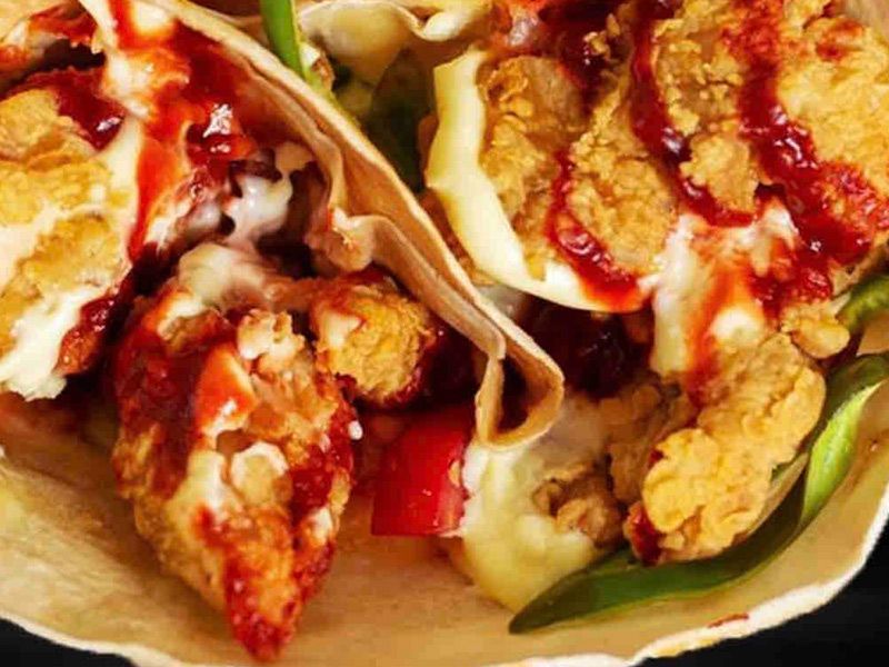 Crispy Chicken Crepe