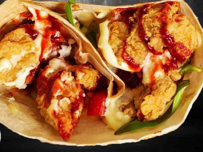 Crispy Chicken Crepe