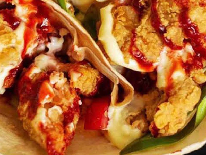 Crispy Chicken Crepe