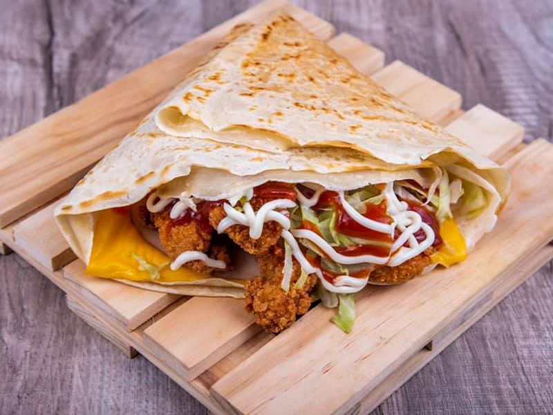 Crispy Chicken Crepe