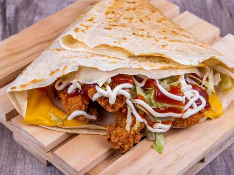 Crispy Chicken Crepe