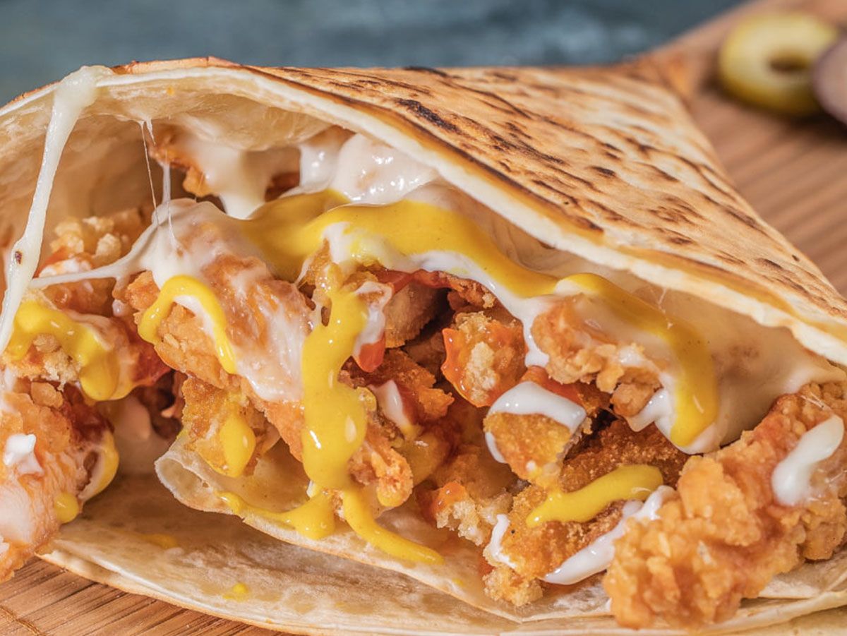 Crispy Chicken Crepe