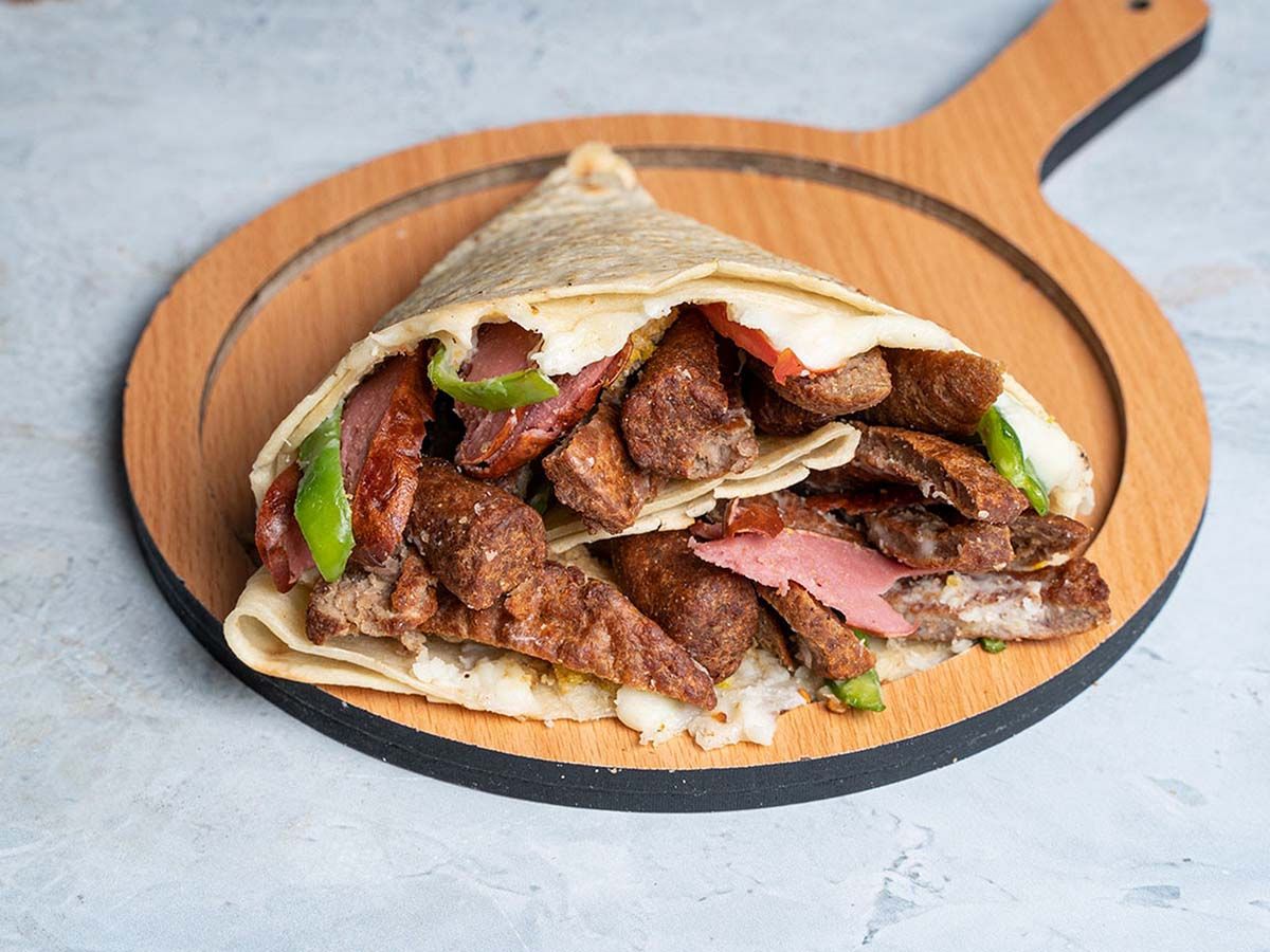 Grilled Kofta Crepe