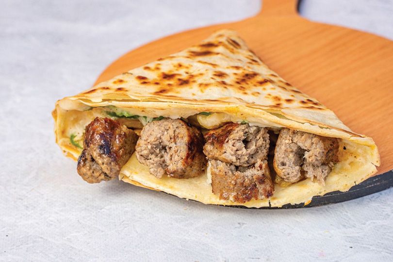 Grilled Kofta Crepe