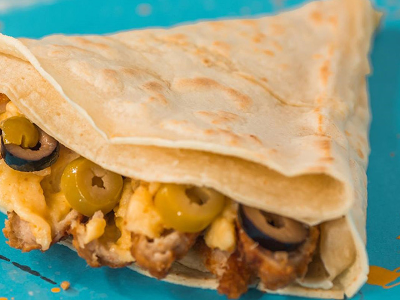 Chicken Cordon Bleu Crepe