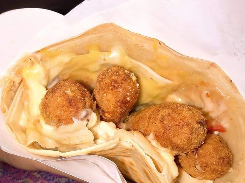 Cordon Bleu With Smoked Turkey Crepe