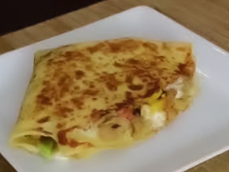 Chicken Kiev Crepe