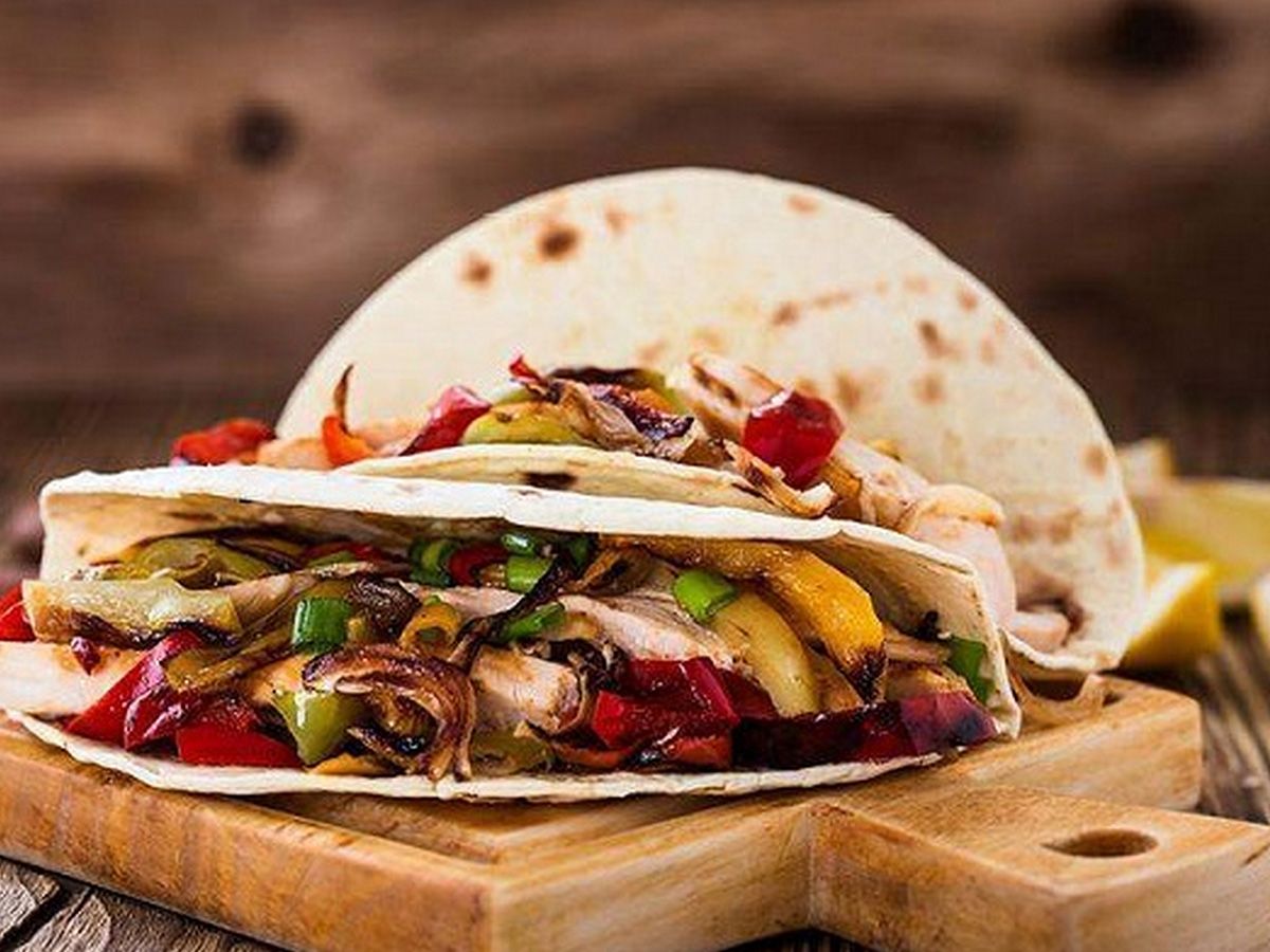 Mix meat crepe