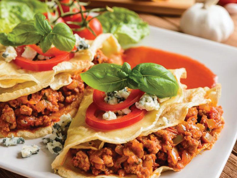 Minced Meat Crepe