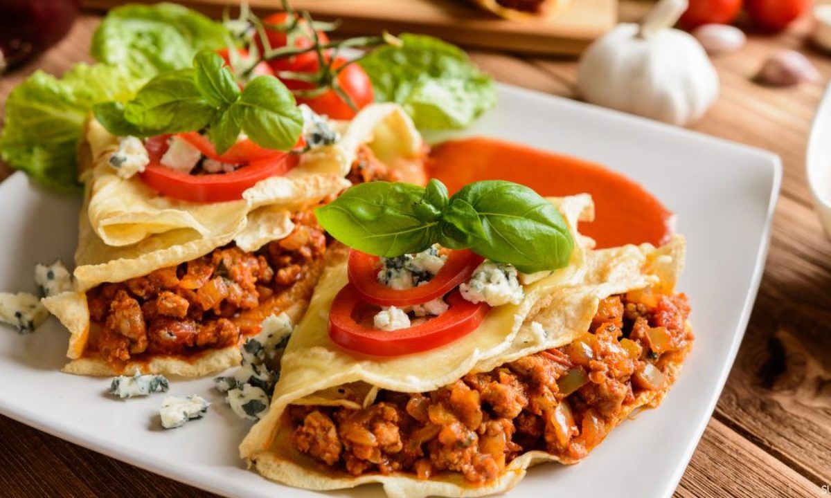 Minced Meat Crepe