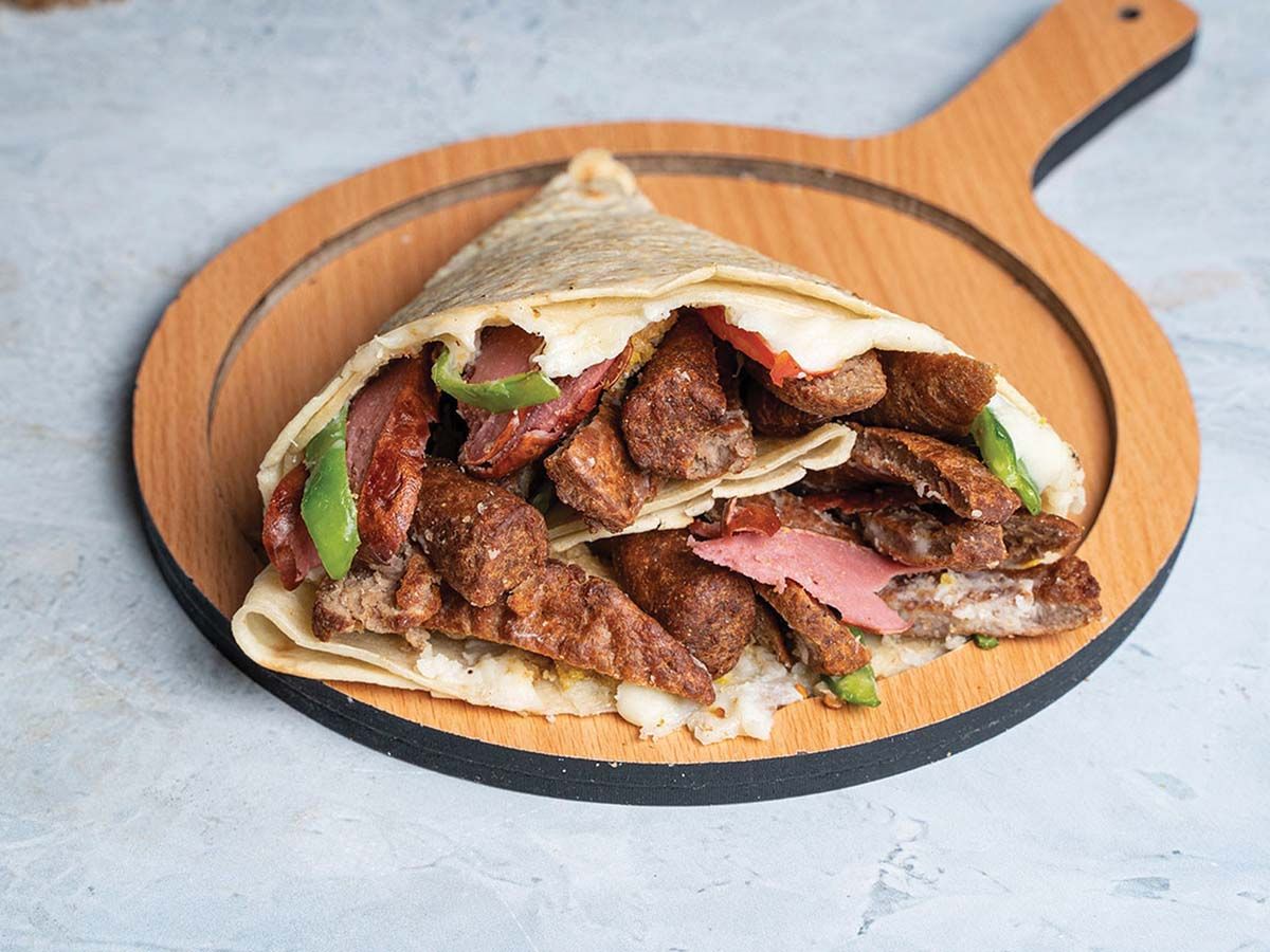 Mixed Meat Crepe