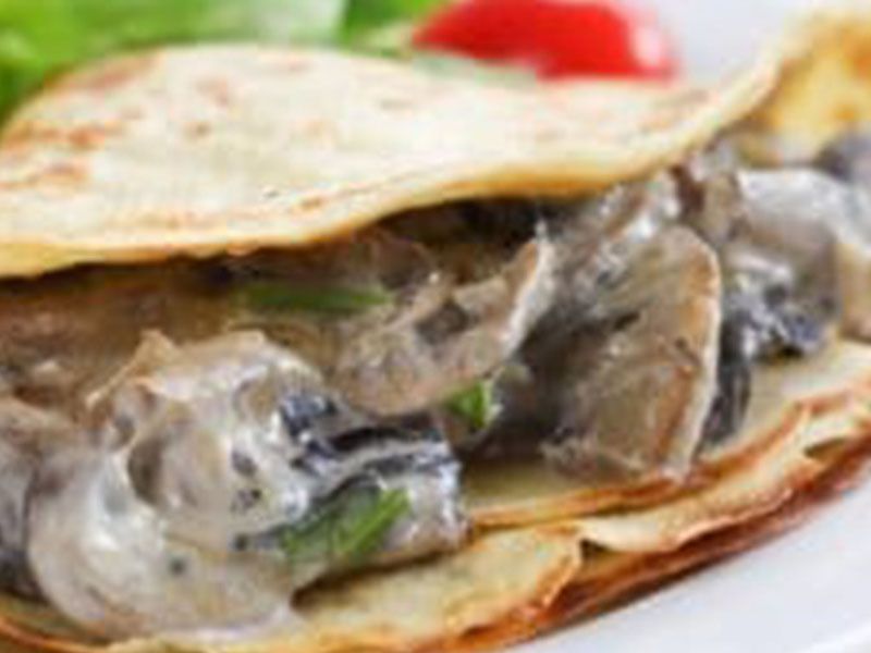 Mushroom Crepe
