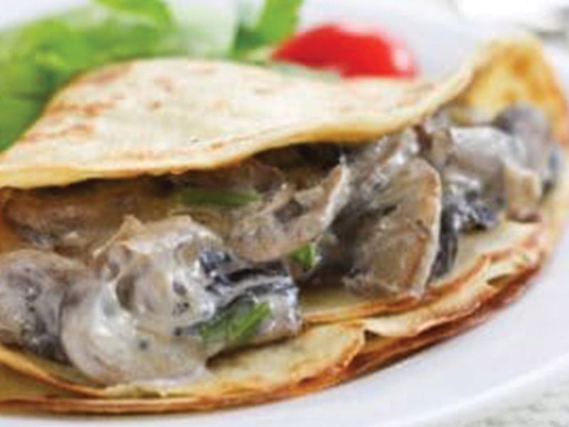 Mushroom Crepe