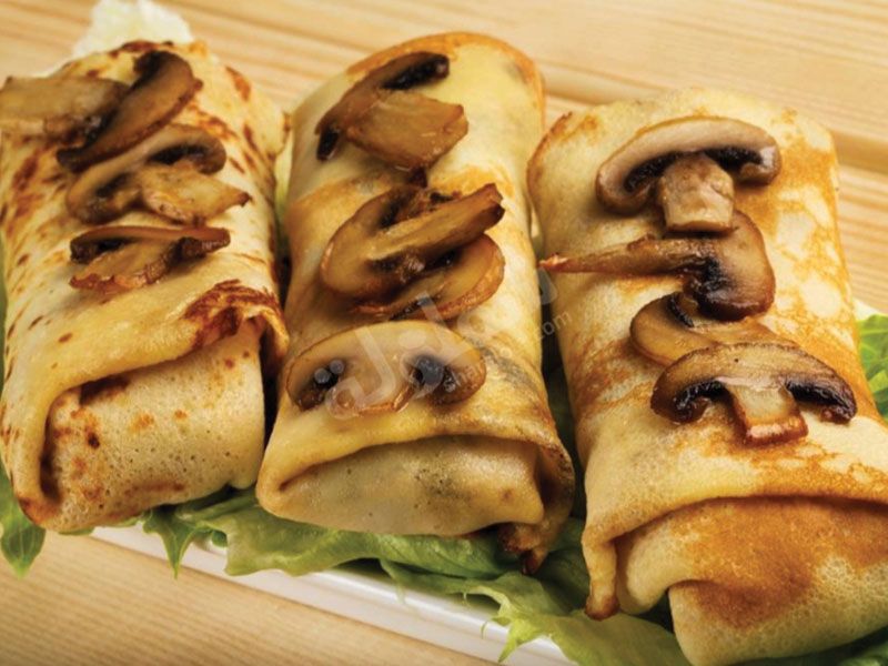 Mushroom Crepe