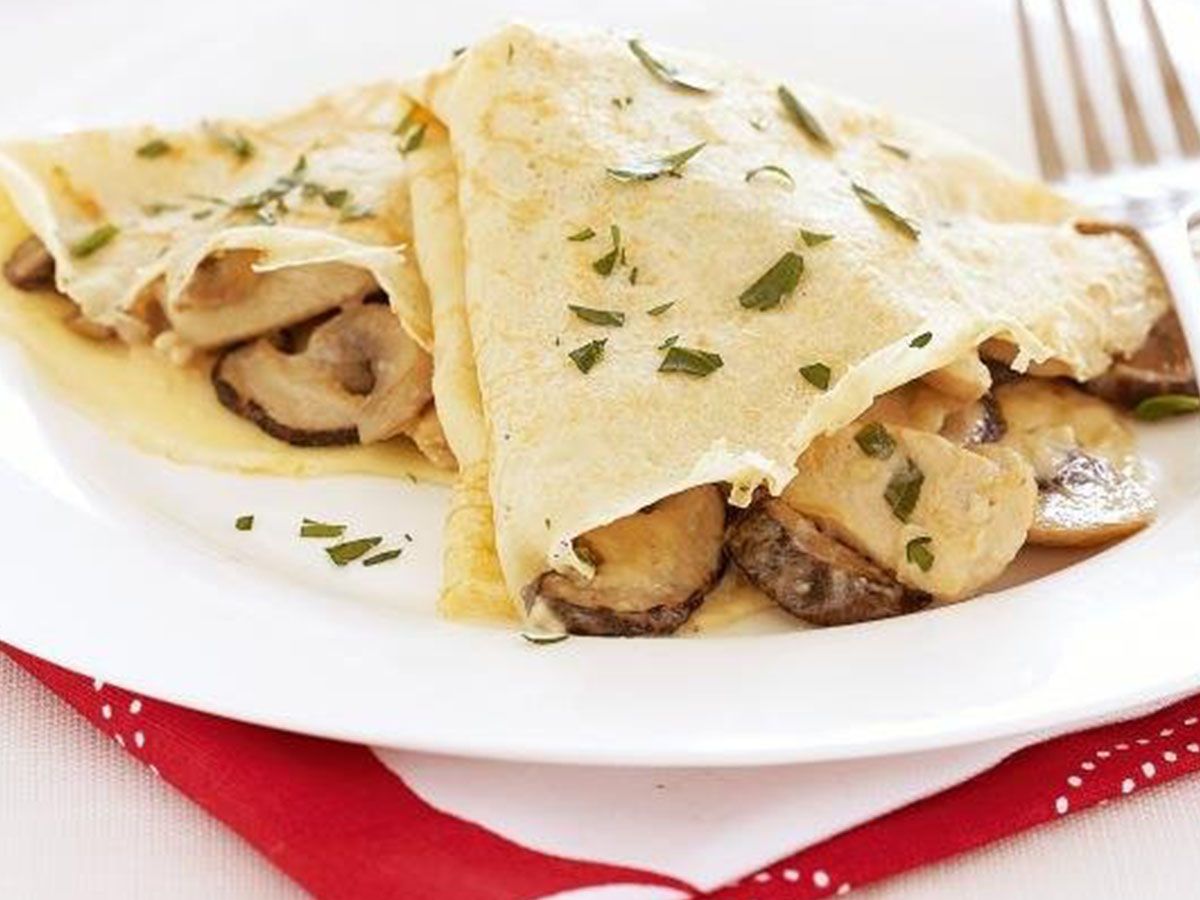 Mushroom Crepe