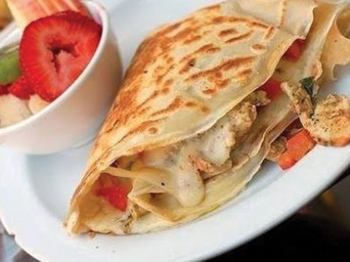 Mushroom Crepe