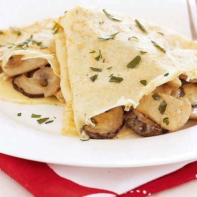 Mushroom crepe
