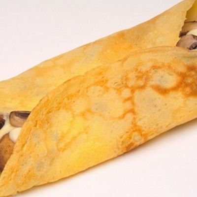 Mushroom crepe