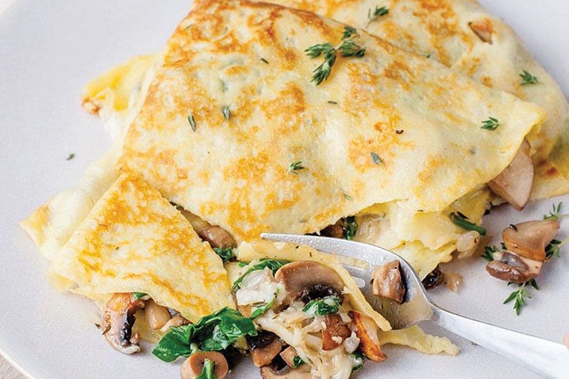 Mushroom Crepe