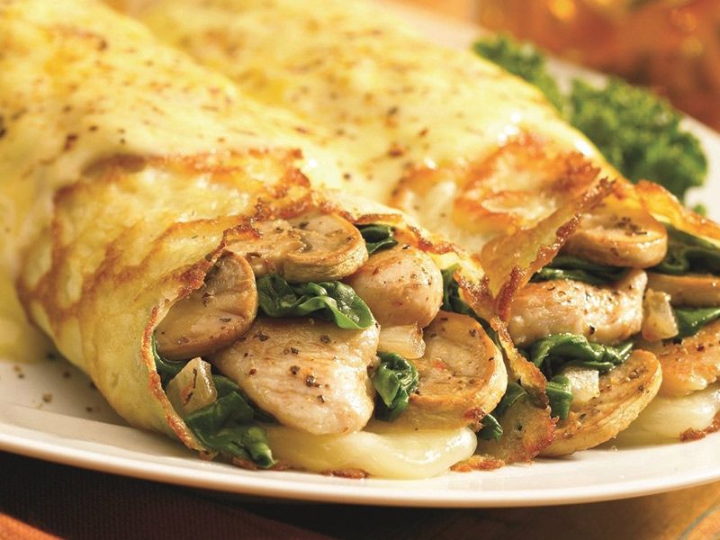 Mushroom Crepe
