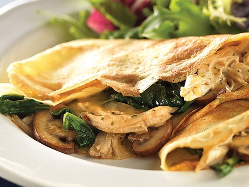 Mushroom Crepe