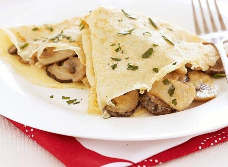 Mushroom Crepe
