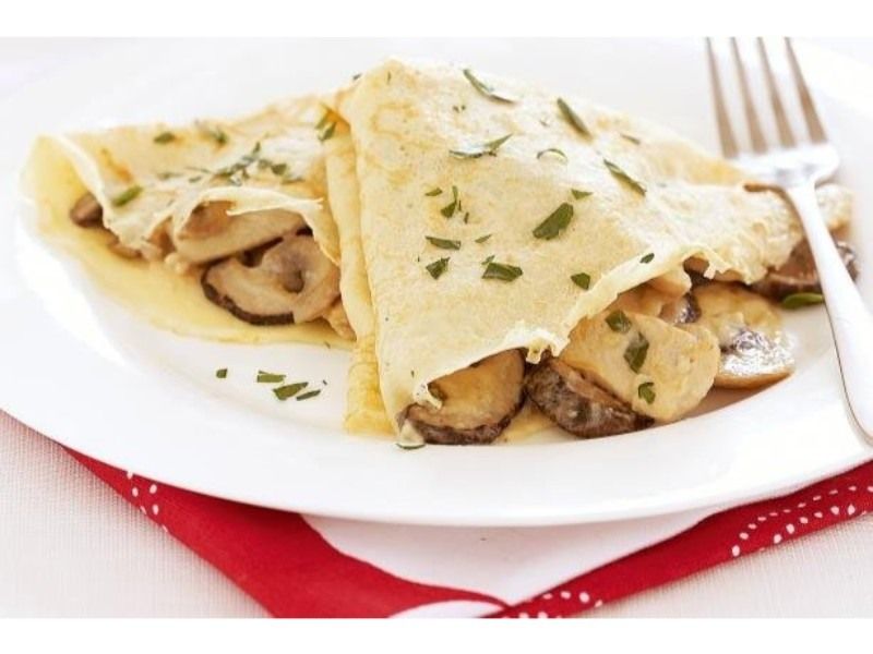 Mushroom Fasting Crepe