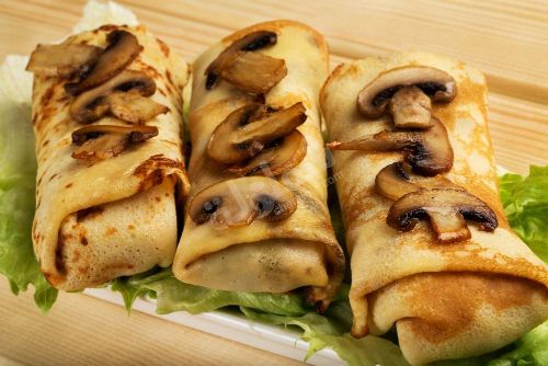 Mushroom Crepe