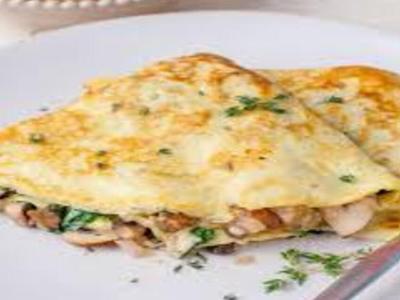 Mushroom With Fajita Sauce Crepe Veggie