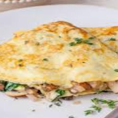 Mushroom With Fajita Sauce Crepe Veggie