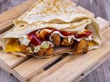 Shish tawook crepe