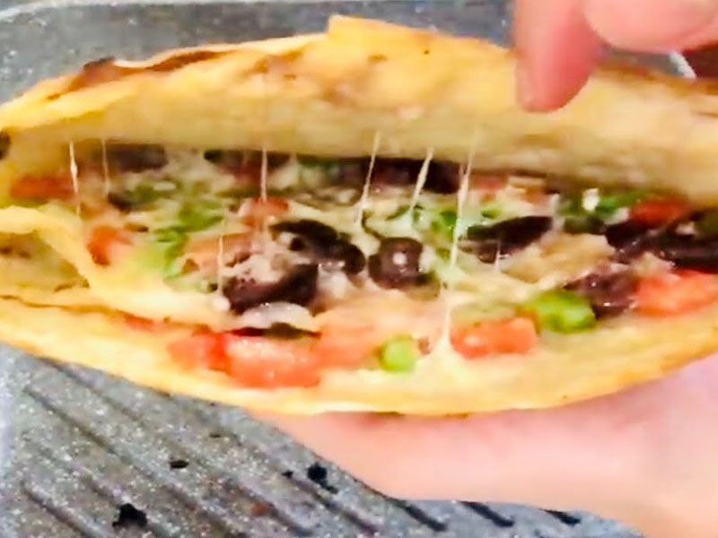 Mix Cheese Crepe