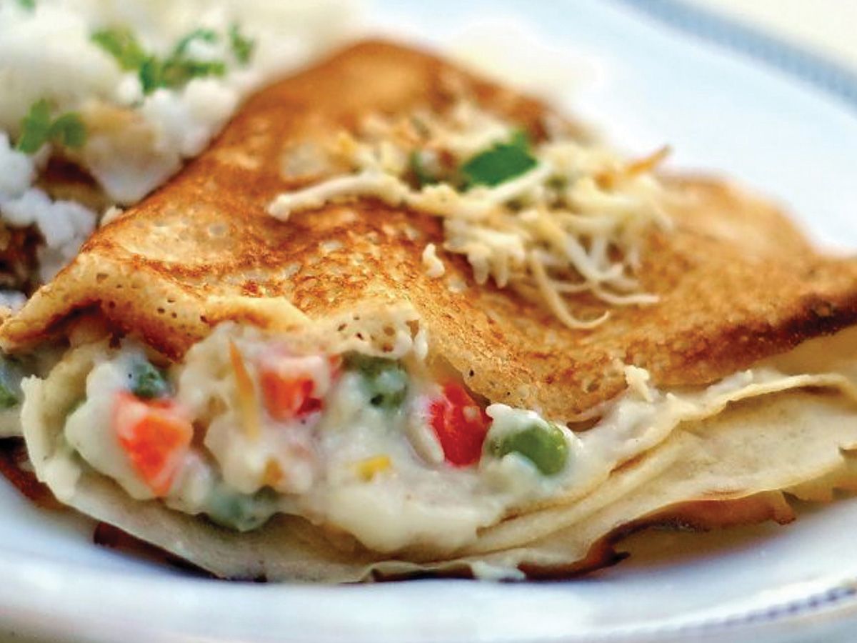 Mix Cheese Crepe