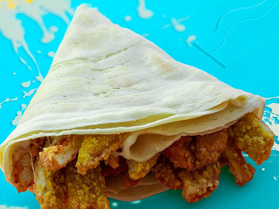 Mix Chicken Crepe