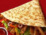 Mix chicken crepe