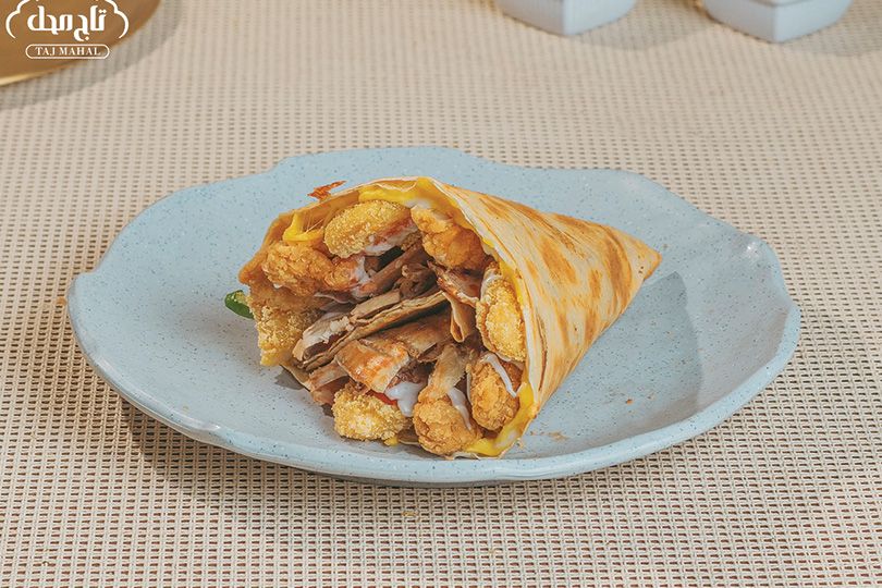 Mixed Chicken Crepe