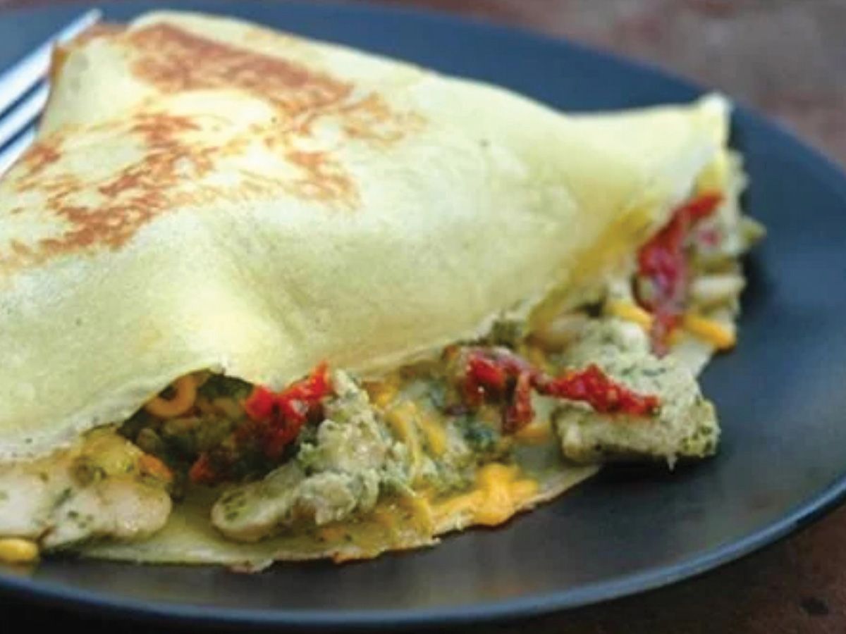 Mix Chicken Crepe