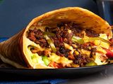 Mix meat crepe