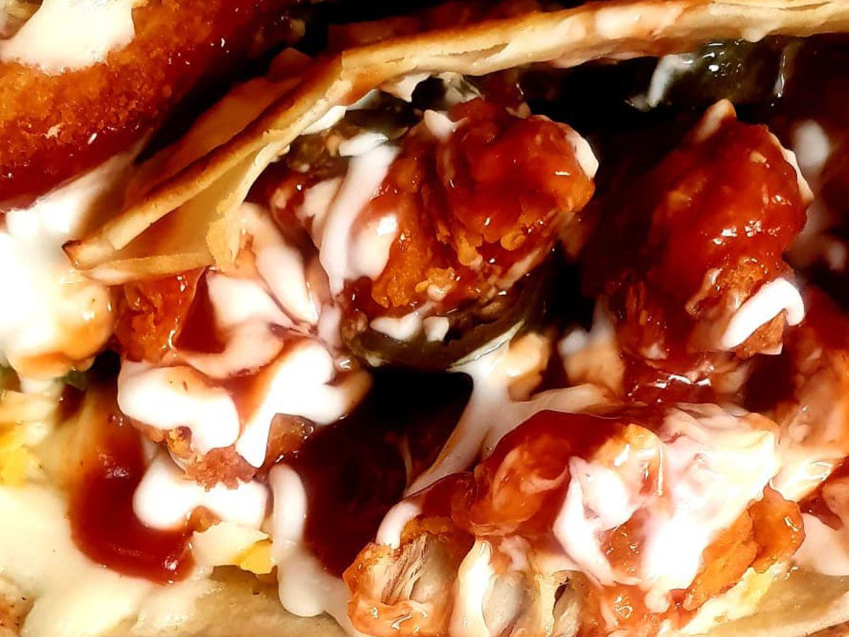 Mix Meat crepe
